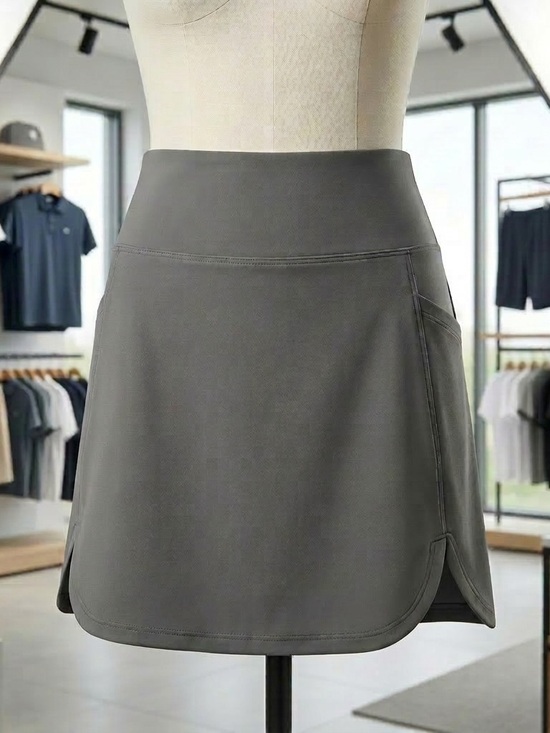 Santiny Pants - SANTINY Gray Skort